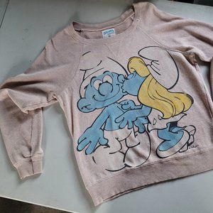 Smurfs Smooch Thermal Sweater